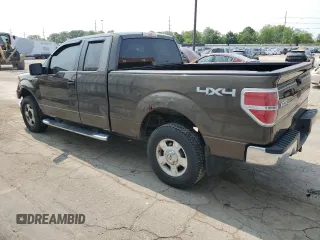 2009 Ford F-150 STX with VIN 1FTRX14849FA73732, listed as a Copart auction lot 59317545 with 162,744 mi miles and Salvage title. Bid and sale history available at DreamBid. Image 2.