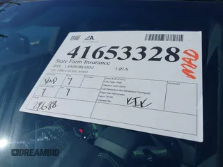 2019 Lamborghini Urus z VIN ZPBUA1ZLXKLA03063, wystawiony jako IAAI lot #41653328 z przebiegiem 29 688 mil mil oraz . Historia ofert i sprzedaży dostępna na DreamBid. Obrazek 17.