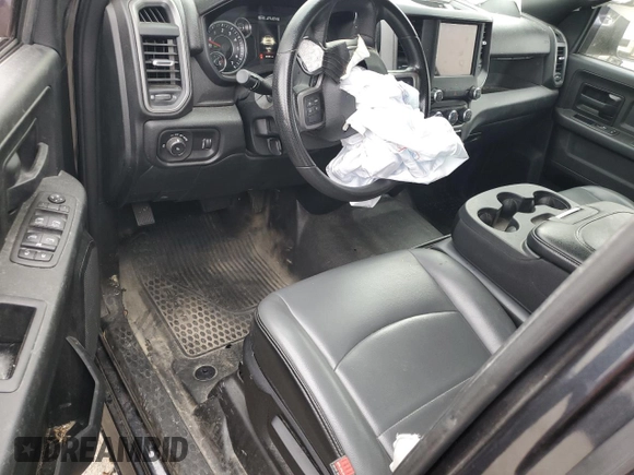 2021 Ram 2500 Tradesman with VIN 3C6UR5CJ2MG561219, listed as a Copart auction lot 82590154 with 25,389 mi miles and Salvage title. Bid and sale history available at DreamBid. Image 8.