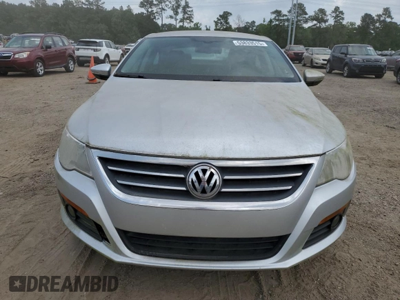 2011 Volkswagen CC Lux Plus with VIN WVWHN7AN8BE720272, listed as a Copart auction lot 53833515 with Not Provided miles and Clean Title. Bid and sale history available at carsss.com. Image 5.