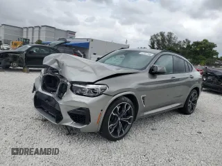 2020 BMW X4 M Competition z VIN 5YMUJ0C0XL9B37676, wystawiony jako Copart lot #47757195 z przebiegiem 17 417 mil mil oraz Szkody całkowita. Historia ofert i sprzedaży dostępna na DreamBid. Obrazek 1.