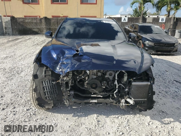 2021 Jaguar F-Pace S with VIN SADCJ2EU1MA681131, listed as a Copart auction lot 61207435 with 53,939 mi miles and Salvage title. Bid and sale history available at DreamBid. Image 5.