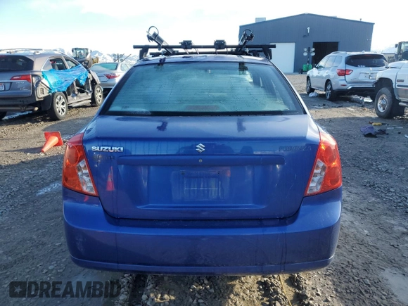 2006 Suzuki Forenza z VIN KL5JD56Z96K478173, wystawiony jako Copart lot #87059644 z przebiegiem 234 059 mil mil oraz Szkoda całkowita • Salvage title. Historia ofert i sprzedaży dostępna na DreamBid. Obrazek 6.