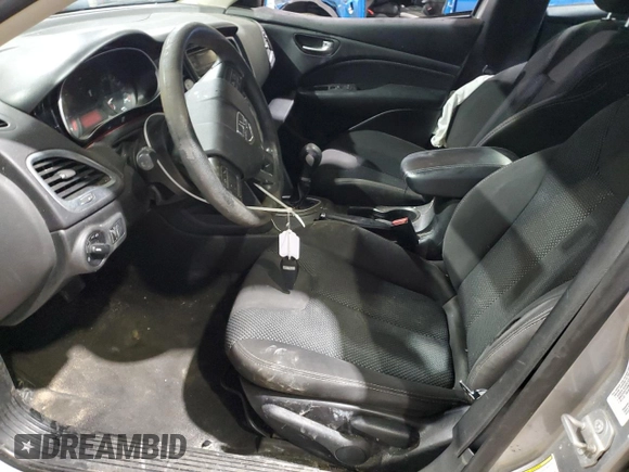 2015 Dodge Dart SXT with VIN 1C3CDFBB8FD344488, listed as a Copart auction lot 83603154 with 129,646 mi miles and Clean Title. Bid and sale history available at DreamBid. Image 7.