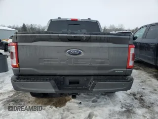 2021 Ford F-150 XL with VIN 1FTEW1EP2MKD38705, listed as a Copart auction lot 46285945 with 76,715 mi miles and Salvage Title. Bid and sale history available at carsss.com. Image 6.