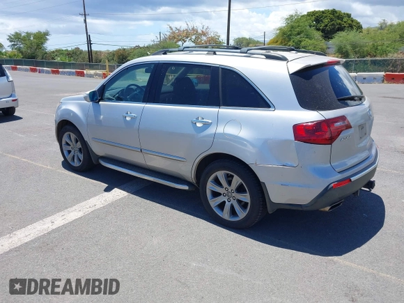 2013 Acura MDX Advance with VIN 2HNYD2H68DH507400, listed as a IAAI auction lot 42561721 with 127,985 mi miles and . Bid and sale history available at DreamBid. Image 3.