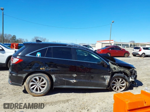 2017 Acura RDX with VIN 5J8TB4H37HL020089, listed as a IAAI auction lot 41649352 with Not provided miles and . Bid and sale history available at DreamBid. Image 12.