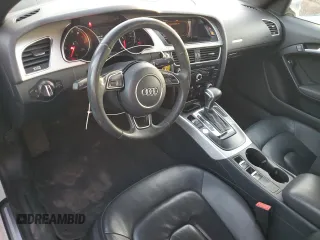 2016 Audi A5 Premium with VIN WAUD2AFH9GN001706, listed as a Copart auction lot 52953695 with 61,739 mi miles and Salvage title. Bid and sale history available at DreamBid. Image 8.