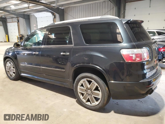 2012 GMC Acadia Denali z VIN 1GKKVTED5CJ226593, wystawiony jako Copart lot #63967905 z przebiegiem 100 795 mil mil oraz Czysty tytuł • Clean title. Historia ofert i sprzedaży dostępna na DreamBid. Obrazek 2.