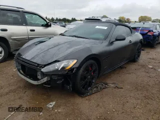 2015 Maserati GranTurismo Convertible Sport with VIN ZAM45VMA3F0139482, listed as a Copart auction lot 72653563 with 23,872 mi miles. Bid and sale history available at carsss.com. Image 1.
