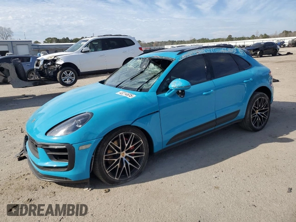 2023 Porsche Macan S с VIN WP1AG2A50PLB35346, выставлен на аукционе Copart как лот 43214635 с пробегом 9 155 миль миль и Списание • Salvage title. История ставок и продаж доступна на DreamBid. Изображение 1.