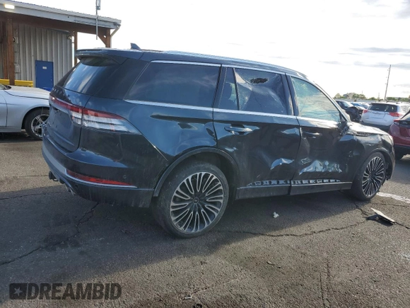 2020 Lincoln Aviator Black Label with VIN 5LM5J9XC7LGL00176, listed as a Copart auction lot 56495025 with 73,181 mi miles and Clean title. Bid and sale history available at DreamBid. Image 3.
