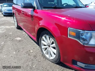 2013 Ford Flex SEL with VIN 2FMGK5C8XDBD19297, listed as a IAAI auction lot 41858490 with 93,142 mi miles. Bid and sale history available at carsss.com. Image 6.