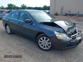 2007 Honda Accord EX-L z VIN 1HGCM66577A104109, wystawiony jako IAAI lot #42310205 z przebiegiem 160 934 mil mil oraz . Historia ofert i sprzedaży dostępna na DreamBid. Obrazek 1.