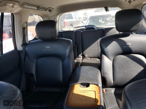 2011 Infiniti QX56 7-passenger with VIN JN8AZ2NE9B9002889, listed as a Copart auction lot 77070934 with 167,397 mi miles and Clean Title. Bid and sale history available at carsss.com. Image 10.