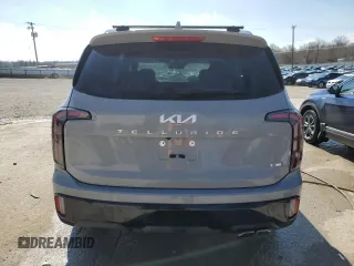 2024 Kia Telluride EX with VIN 5XYP3DGC1RG432472, listed as a Copart auction lot 46633495 with 16,385 mi miles and Salvage Title. Bid and sale history available at carsss.com. Image 6.