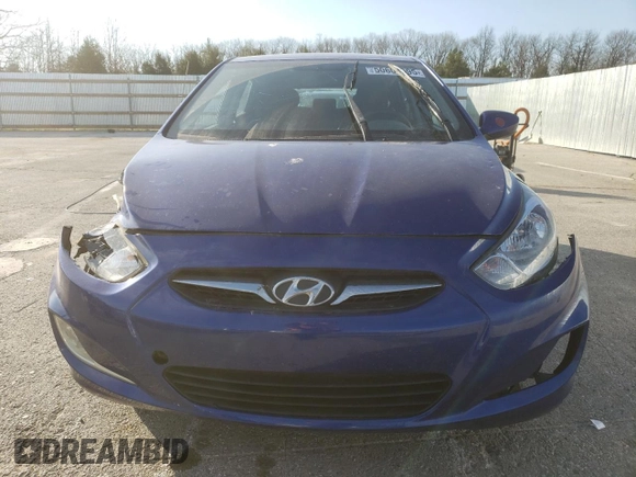 2012 Hyundai Accent SE with VIN KMHCU5AE7CU027245, listed as a Copart auction lot 50604895 with 153,842 mi miles and Clean title. Bid and sale history available at DreamBid. Image 5.