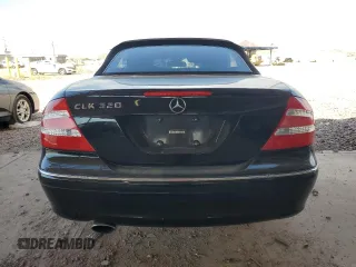 2005 Mercedes-Benz CLK-Class 3.2L with VIN WDBTK65G15T043122, listed as a Copart auction lot 75475594 with 106,537 mi miles and Salvage Title. Bid and sale history available at carsss.com. Image 6.