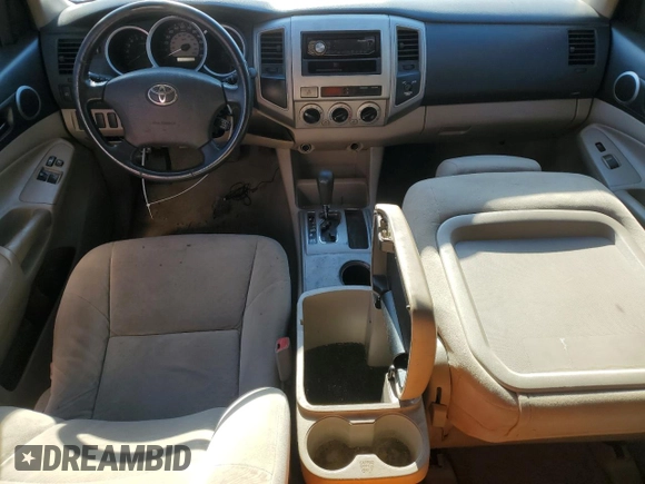 2007 Toyota Tacoma PreRunner with VIN 5TETU62N37Z464861, listed as a Copart auction lot 51371055 with 266,747 mi miles and Salvage Title. Bid and sale history available at carsss.com. Image 8.