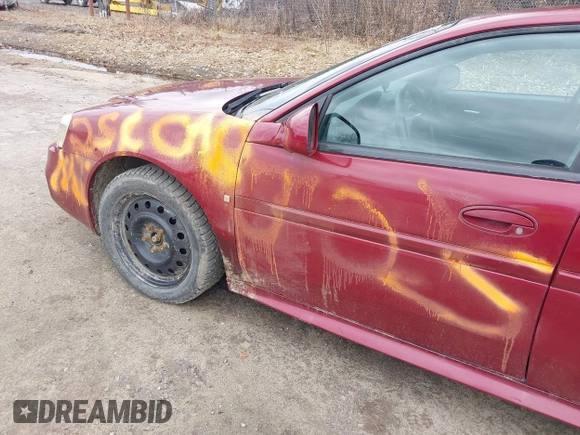 2006 Pontiac Grand Prix z VIN 2G2WP552461151535, wystawiony jako IAAI lot #41963094 z przebiegiem 127 856 mil mil oraz . Historia ofert i sprzedaży dostępna na DreamBid. Obrazek 6.