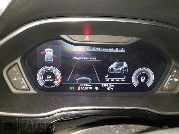 2020 Audi Q3 S line Premium Plus with VIN WA1EECF35L1016567, listed as a Copart auction lot 51137313 with 38,294 mi miles. Bid and sale history available at carsss.com. Image 9.