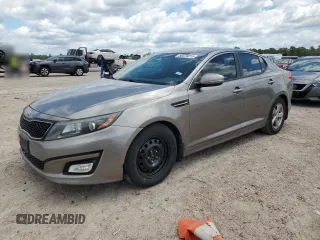 2015 Kia Optima LX with VIN 5XXGM4A71FG378616, listed as a Copart auction lot 56379315 with 129,665 mi miles and Salvage Title. Bid and sale history available at DreamBid. Image 1.