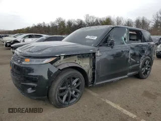 2025 Land Rover Range Rover Sport SE with VIN SAL1P9EU3SA445449, listed as a Copart auction lot 47254945 with 196 mi miles and Salvage Title. Bid and sale history available at DreamBid. Image 1.