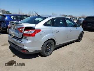2013 Ford Focus Titanium with VIN 1FADP3J24DL327770, listed as a Copart auction lot 47582605 with 140,710 mi miles and Salvage Title. Bid and sale history available at carsss.com. Image 3.