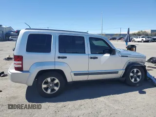 2008 Jeep Liberty Sport with VIN 1J8GP28K58W164812, listed as a Copart auction lot 50407975 with 120,131 mi miles and Salvage Title. Bid and sale history available at carsss.com. Image 3.