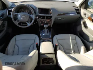 2013 Audi Q5 Premium with VIN WA1CFAFPXDA064787, listed as a Copart auction lot 89256705 with 130,529 mi miles and Salvage Title. Bid and sale history available at carsss.com. Image 8.