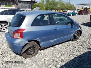 2007 Toyota Yaris with VIN JTDJT923275134917, listed as a Copart auction lot 56901845 with 100,574 mi miles and Clean Title. Bid and sale history available at DreamBid. Image 3.