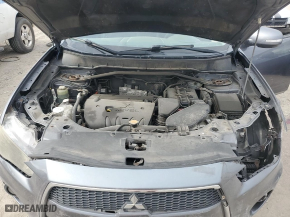 2011 Mitsubishi Outlander SE with VIN JA4AS3AW8BU016892, listed as a Copart auction lot 48128394 with 166,252 mi miles and Salvage Title. Bid and sale history available at carsss.com. Image 11.