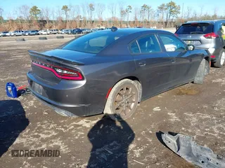 2017 Dodge Charger SXT with VIN 2C3CDXJG8HH576615, listed as a IAAI auction lot 41523756 with 34,587 mi miles and . Bid and sale history available at carsss.com. Image 4.