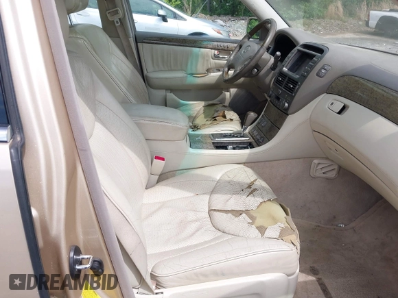 2003 Lexus LS 430 with VIN JTHBN30F130112857, listed as a IAAI auction lot 42180049 with 234,306 mi miles and . Bid and sale history available at DreamBid. Image 5.