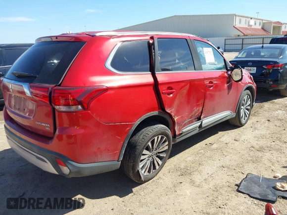 2019 Mitsubishi Outlander SE with VIN JA4AD3A31KZ021189, listed as a IAAI auction lot 41677913 with 136,130 mi miles and . Bid and sale history available at DreamBid. Image 4.