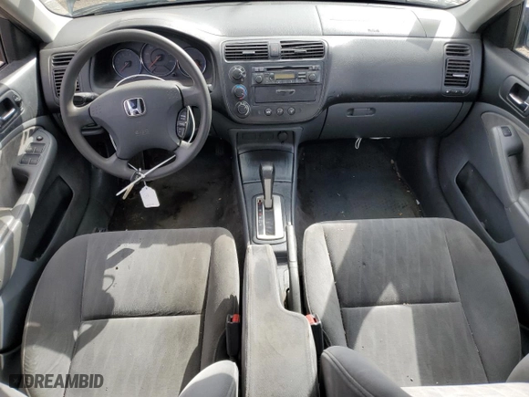 2003 Honda Civic LX with VIN 2HGES16633H603530, listed as a Copart auction lot 50108515 with 0 mi miles and Salvage Title. Bid and sale history available at carsss.com. Image 8.