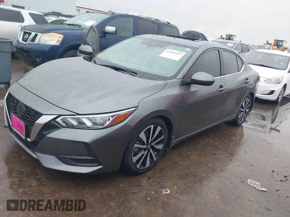 2022 Nissan Sentra SV z VIN 3N1AB8CV9NY259218, wystawiony jako IAAI lot #42184287 z przebiegiem 42 832 mil mil oraz . Historia ofert i sprzedaży dostępna na DreamBid. Obrazek 18.