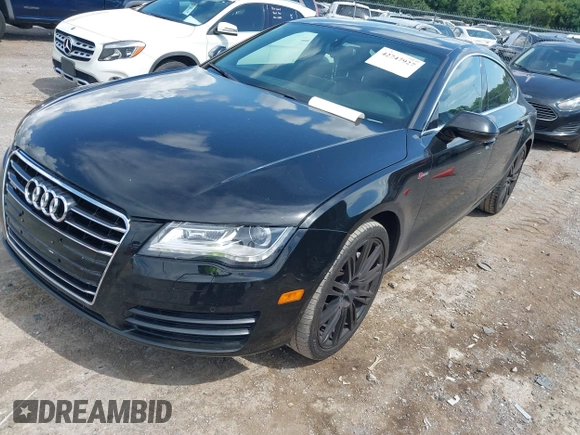 2012 Audi A7 Premium Plus with VIN WAUYGAFC0CN087604, listed as a IAAI auction lot 42747927 with 155,662 mi miles and . Bid and sale history available at DreamBid. Image 17.