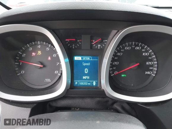 2017 Chevrolet Equinox LS with VIN 2GNALBEK7H1515179, listed as a IAAI auction lot 41258016 with 106,202 mi miles. Bid and sale history available at carsss.com. Image 7.