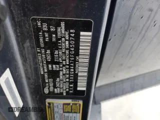 2015 Kia Optima LX with VIN 5XXGM4A76FG450748, listed as a Copart auction lot 45195535 with 235,270 mi miles and Salvage Title. Bid and sale history available at carsss.com. Image 13.