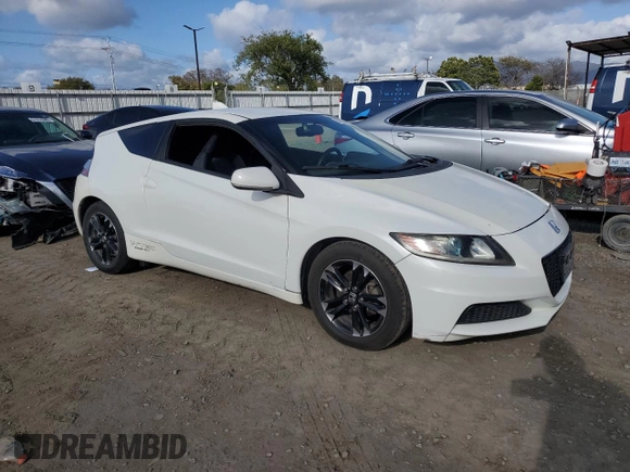 2015 Honda CR-Z with VIN JHMZF1D41FS001422, listed as a Copart auction lot 51636425 with Not Provided miles and Salvage Title. Bid and sale history available at DreamBid. Image 4.