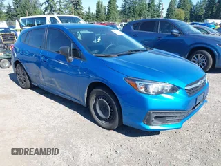 2020 Subaru Impreza with VIN 4S3GTAA62L1706254, listed as a IAAI auction lot 42575559 with 51,684 mi miles and . Bid and sale history available at DreamBid. Image 1.