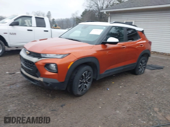 2023 Chevrolet TrailBlazer ACTIV with VIN KL79MSSLXPB127820, listed as a IAAI auction lot 41656416 with 31,517 mi miles and . Bid and sale history available at DreamBid. Image 17.