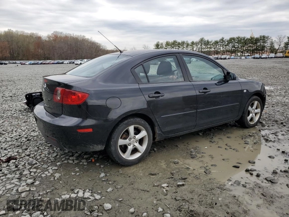 2006 Mazda 3 i Touring with VIN JM1BK32G761490132, listed as a Copart auction lot 52937645 with 146,299 mi miles and Salvage Title. Bid and sale history available at DreamBid. Image 3.