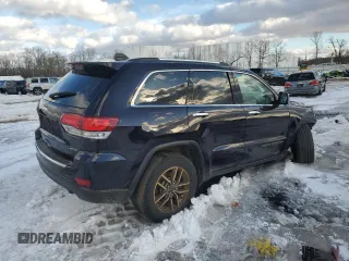 2021 Jeep Grand Cherokee Limited X with VIN 1C4RJFBG0MC826689, listed as a Copart auction lot 47818705 with 24,610 mi miles and Salvage title. Bid and sale history available at DreamBid. Image 3.
