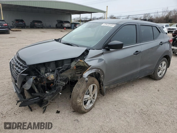 2024 Nissan Kicks S with VIN 3N1CP5BV2RL557526, listed as a Copart auction lot 46364855 with 19,523 mi miles and Clean Title. Bid and sale history available at DreamBid. Image 1.