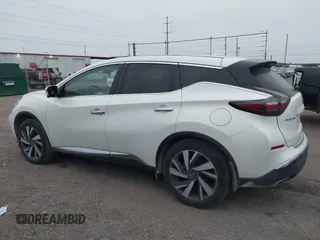 2024 Nissan Murano SL with VIN 5N1AZ2CJ8RC119142, listed as a IAAI auction lot 41217264 with 6,793 mi miles. Bid and sale history available at carsss.com. Image 15.