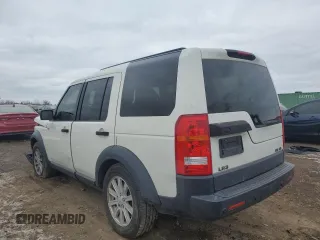 2008 Land Rover LR3 SE with VIN SALAE25428A443374, listed as a Copart auction lot 88840035 with 167,816 mi miles and Salvage Title. Bid and sale history available at carsss.com. Image 2.