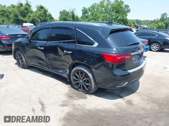 2014 Acura MDX Advance with VIN 5FRYD4H81EB013128, listed as a IAAI auction lot 42452849 with 152,117 mi miles and . Bid and sale history available at DreamBid. Image 3.