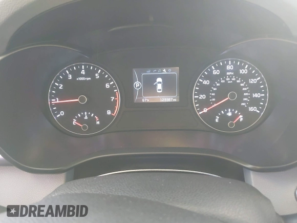 2016 Kia Optima EX with VIN 5XXGU4L30GG117411, listed as a IAAI auction lot 42034988 with 123,387 mi miles. Bid and sale history available at carsss.com. Image 7.